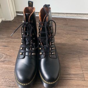 Dr Martens Leona Heeled Boot